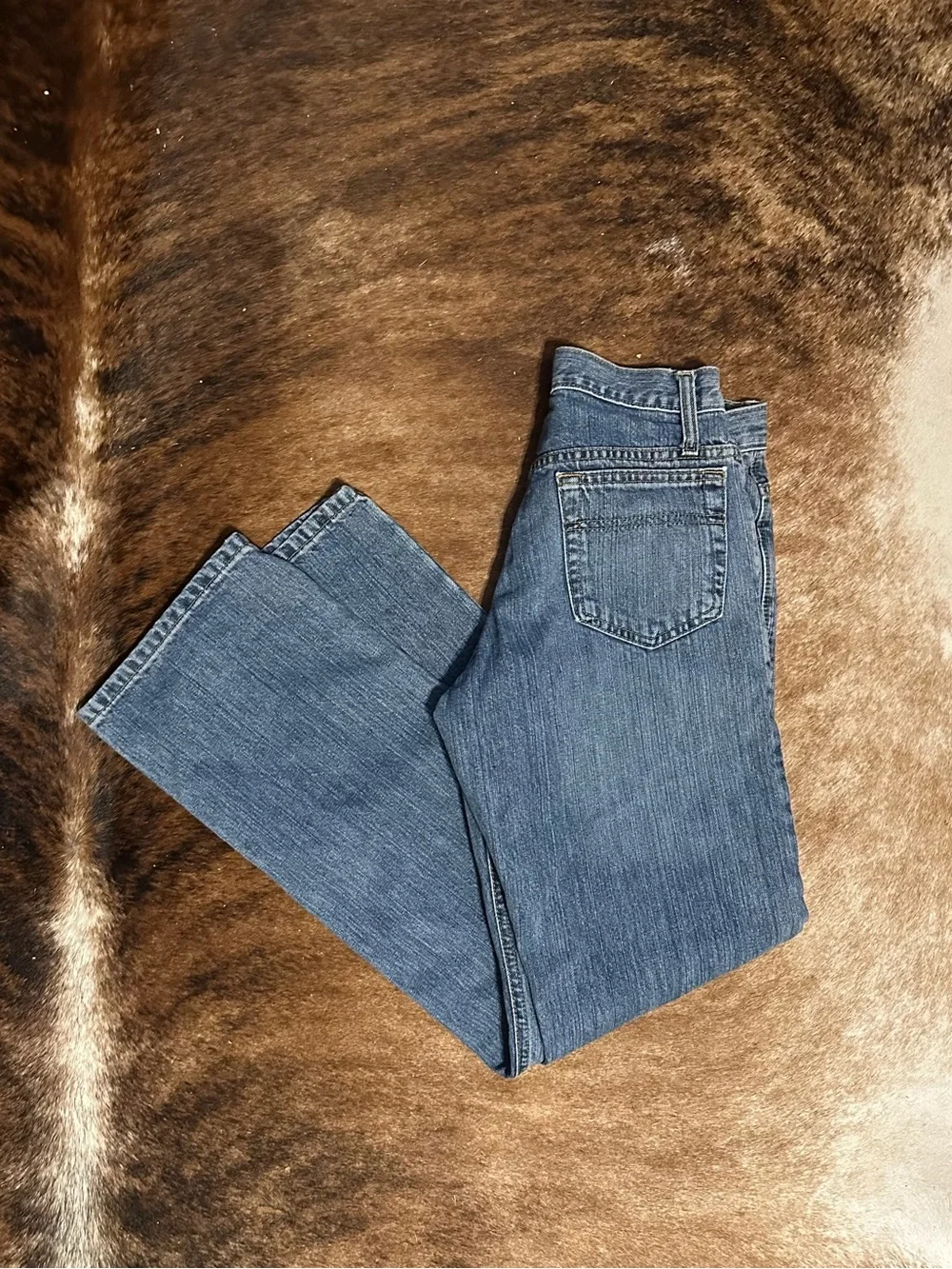 Cinch Black Label Men's Blue Bootcut Jeans